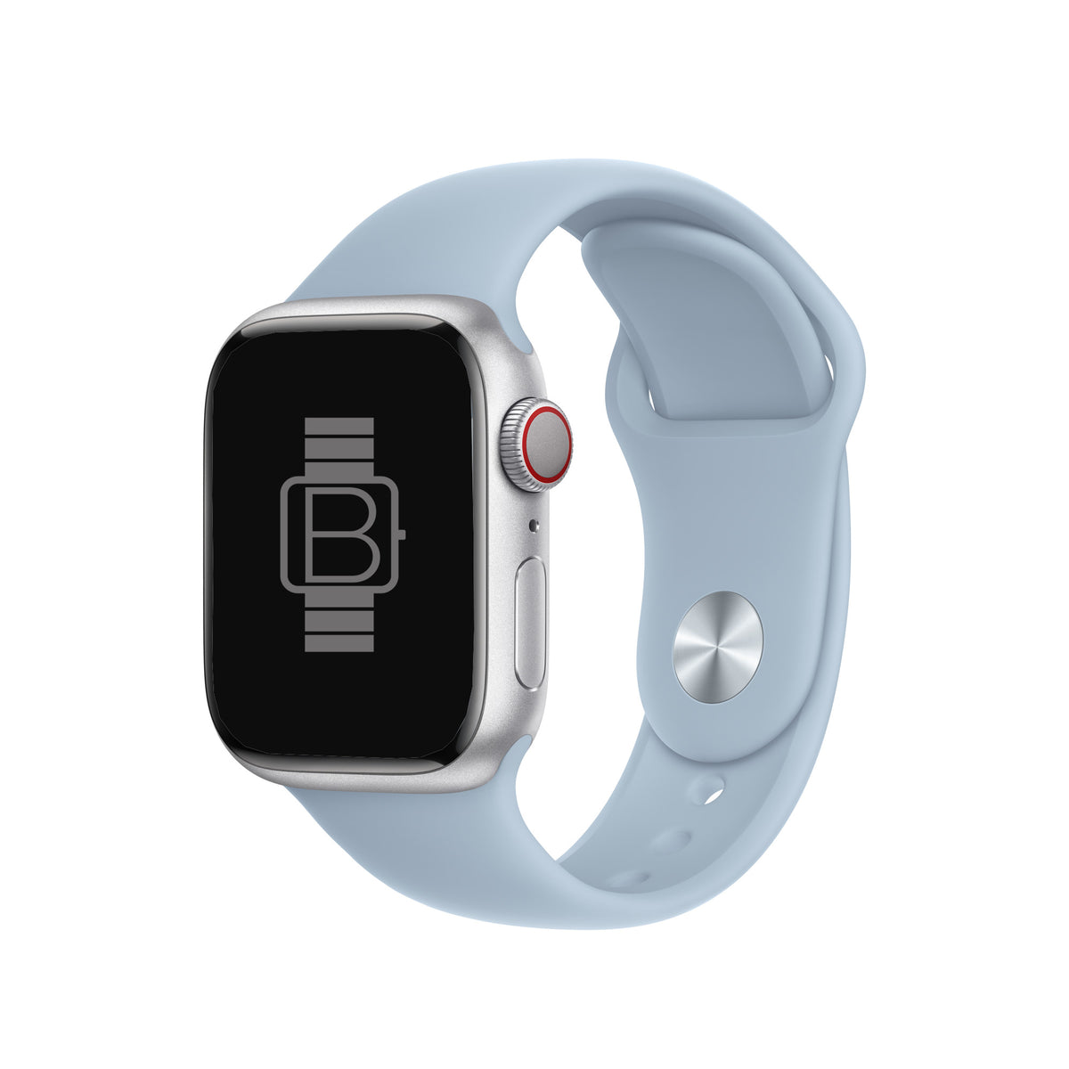 Silicone Sport Band for Apple Watch Light Blue