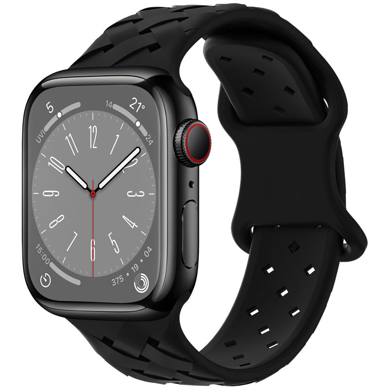 Apple series 4 store black sports band