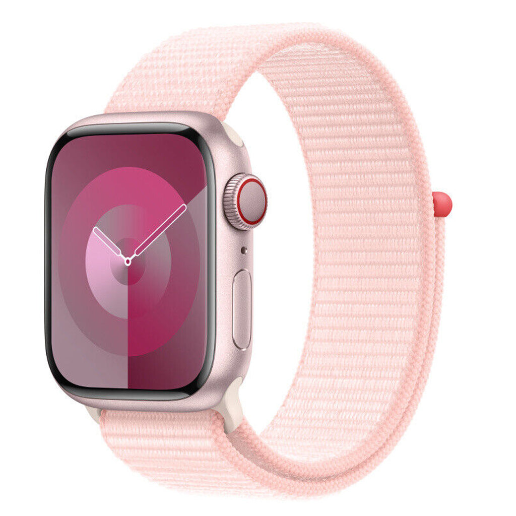 Nylon Woven Sport Loop Band (High Quality) Light Pink Bakers Bands