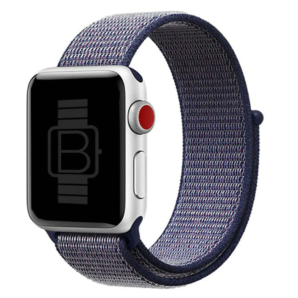 Nylon Woven Sport Loop Band (High Quality) Midnight Blue With