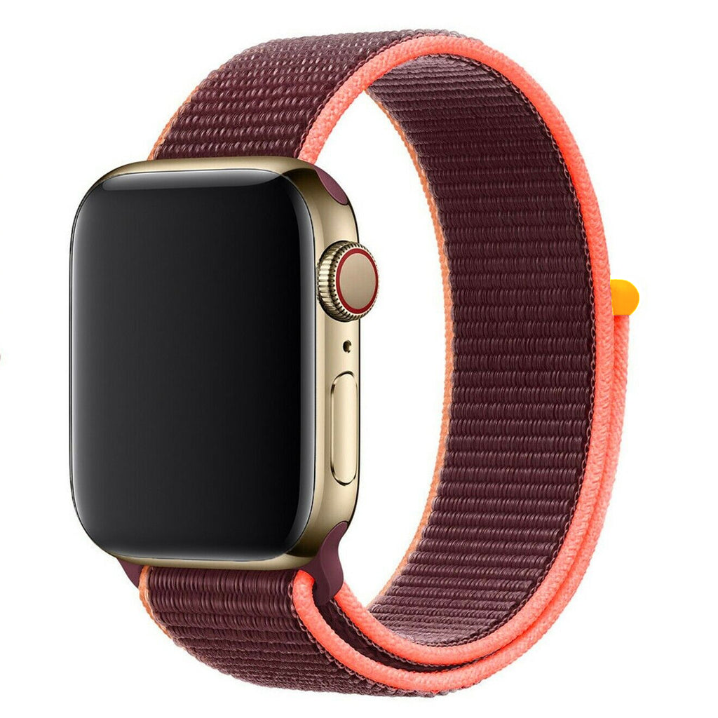 Nylon Woven Sport Loop Band (High Quality) Plum – Bakers Bands Limited