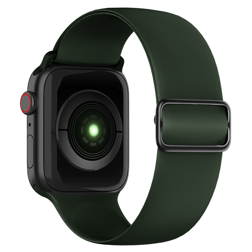 Green silicone 2025 apple watch band