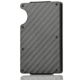 Slim Wallet (RFID Blocking) Metal Carbon Fibre - C/W Money Strap