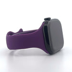 Slim Silicone Sport Band (For Apple Watch) Dark Purple