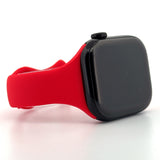Slim Silicone Sport Band (For Apple Watch) Red