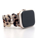 Resin Stretch Bracelet (For Apple Watch) Chocolate