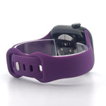 Slim Silicone Sport Band (For Apple Watch) Dark Purple