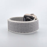 Nylon Woven Sport Loop Band (High Quality) White