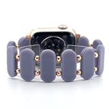 Resin Stretch Bracelet (For Apple Watch) Blue