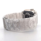 Resin Linked Bracelet (For Apple Watch) White