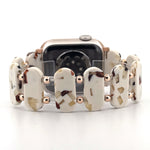 Resin Stretch Bracelet (For Apple Watch) Nougat