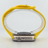 Slim Silicone Sport Band (For Apple Watch) Yellow