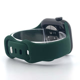 Slim Silicone Sport Band (For Apple Watch) Pine Green
