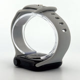 Slim Silicone Sport Band (For Apple Watch) Cloudy Grey