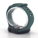 Slim Silicone Sport Band (For Apple Watch) Pine Green