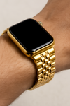 Jubilee Stainless Steel Band (For Apple Watch) Gold