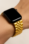 Jubilee Stainless Steel Band (For Apple Watch) Gold
