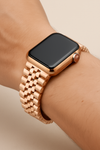Jubilee Stainless Steel Band (For Apple Watch) Rose Gold