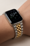 Jubilee Stainless Steel Band (For Apple Watch) Silver & Gold