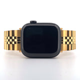 Jubilee Stainless Steel Band (For Apple Watch) Gold