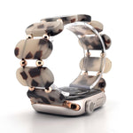 Resin Stretch Bracelet (For Apple Watch) Chocolate