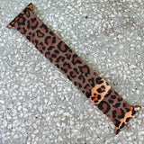 Magnetic Milanese Loop Band (For Apple Watch) Leopard