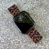 Magnetic Milanese Loop Band (For Apple Watch) Leopard