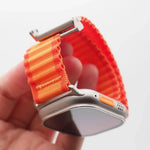 Ocean Style Nylon Band (High Quality For Apple Watch) Orange