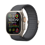 Ocean Style Nylon Band (High Quality For Apple Watch) Dark Grey