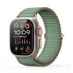 Ocean Style Nylon Band (High Quality For Apple Watch) Green