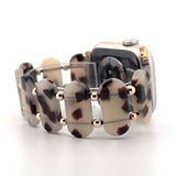 Resin Stretch Bracelet (For Apple Watch) Chocolate