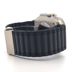 Ocean Style Nylon Band (High Quality For Apple Watch) Dark Grey