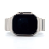 Hybrid Magnetic Titanium & Silicone Fusion Band (For Apple Watch) - Titanium & Black