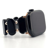 Resin Stretch Bracelet (For Apple Watch) Black