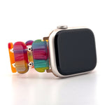Resin Stretch Bracelet (For Apple Watch) Rainbow