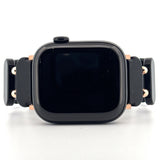 Resin Stretch Bracelet (For Apple Watch) Black