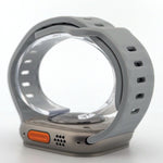Explorer Style Silicone Band (High Quality For Apple Watch) Light Grey
