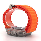 Ocean Style Nylon Band (High Quality For Apple Watch) Orange
