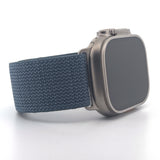 Alpine Loop Band (High Quality For Titanium Apple Watch Ultra) Glacier Blue