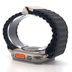 Ocean Style Nylon Band (High Quality For Apple Watch) Dark Grey