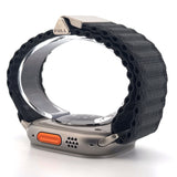 Ocean Style Nylon Band (High Quality For Apple Watch) Dark Grey