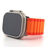 Ocean Style Nylon Band (High Quality For Apple Watch) Orange