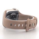 Slim Silicone Sport Band (For Apple Watch) Milk Tea