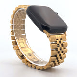 Jubilee Stainless Steel Band (For Apple Watch) Gold
