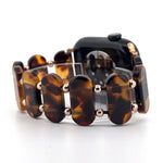 Resin Stretch Bracelet (For Apple Watch) Brown