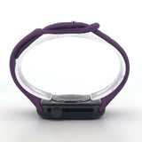 Slim Silicone Sport Band (For Apple Watch) Dark Purple