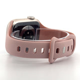 Slim Silicone Sport Band (For Apple Watch) Pink Sand & Rose