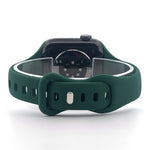 Slim Silicone Sport Band (For Apple Watch) Pine Green