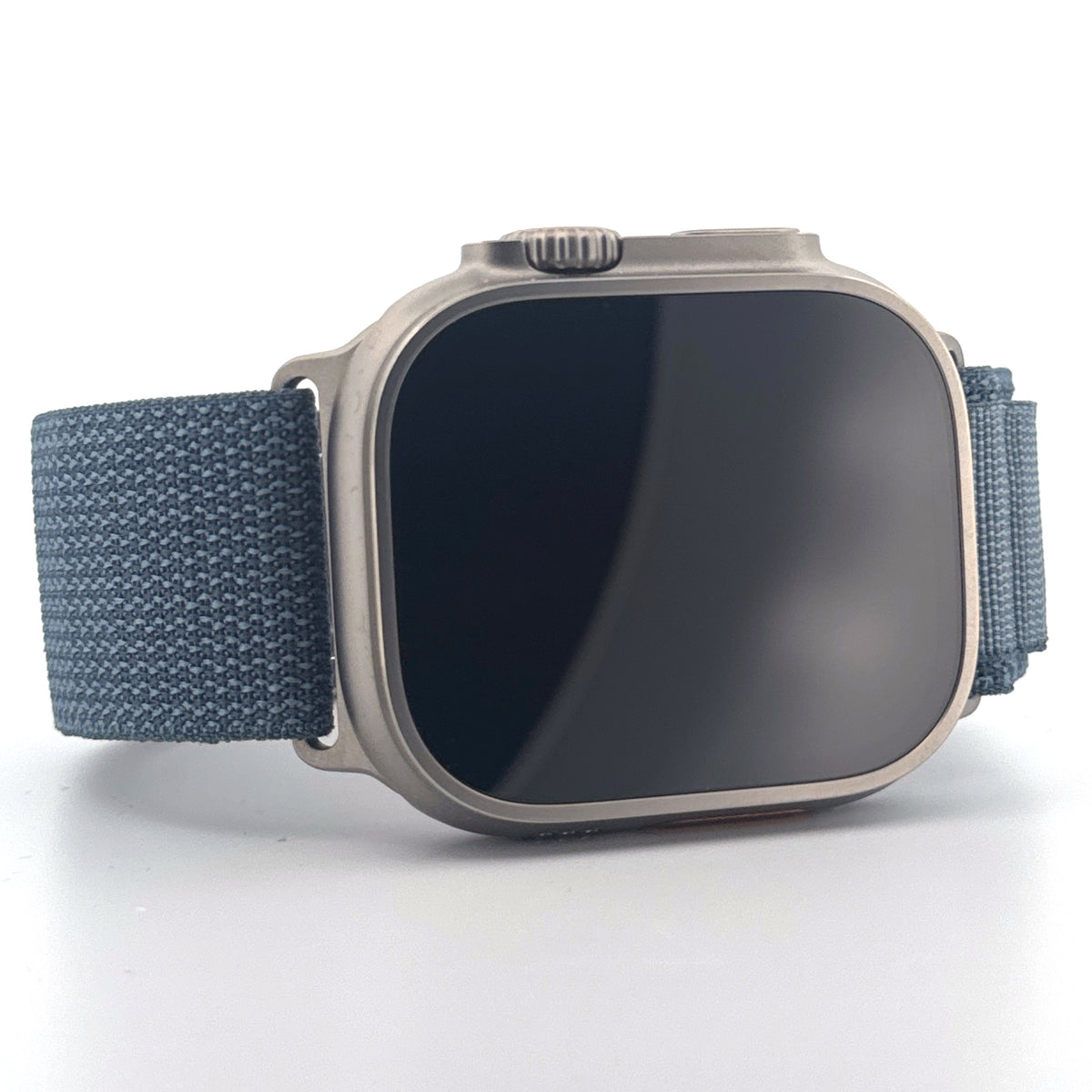 Glacier Blue Alpine Loop for Titanium Apple Watch Ultra – Bakers Bands ...