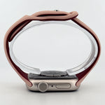 Slim Silicone Sport Band (For Apple Watch) Porsche Pink & Wine Red